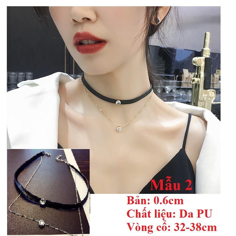 10 mẫu Chocker da - Vòng cổ hot trend