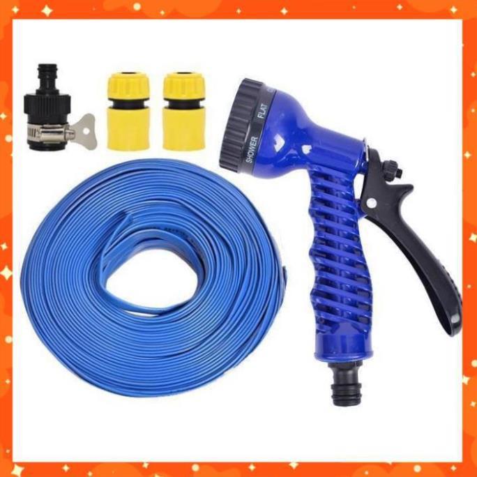 Bộ dây tăng áp 3 lần vòi xịt nước rửa xe, tưới cây loại 7-10m 206843