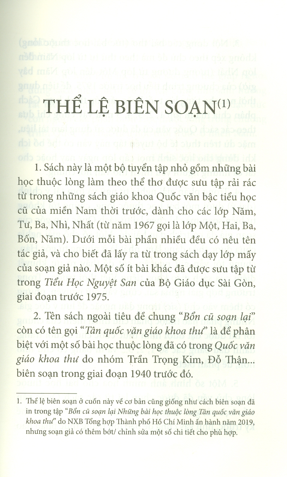 Bổn cũ soạn lại 3 - Những bài học thuộc lòng Tân Quốc Văn Giáo Khoa Thư