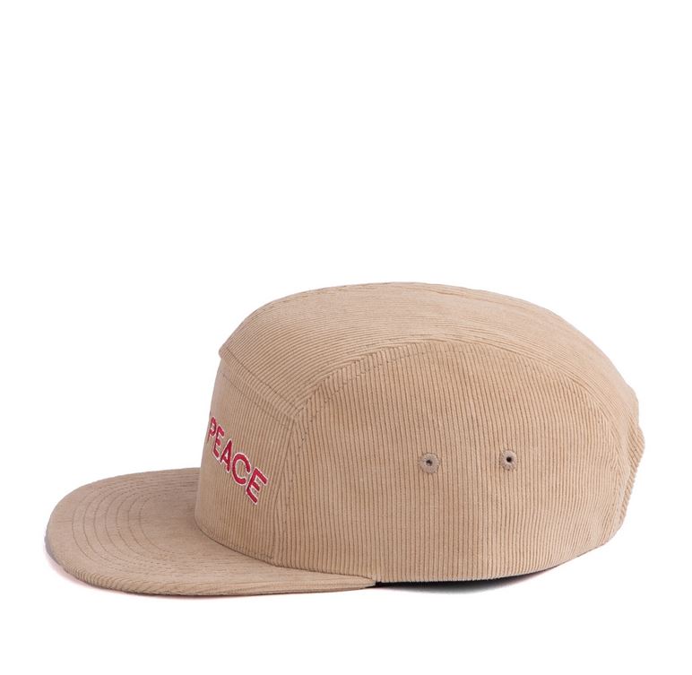 PREMI3R Mũ lưỡi trai snapback Nón LOPE CORDUROY LETTERING CAP phong cách hàn quốc 2034