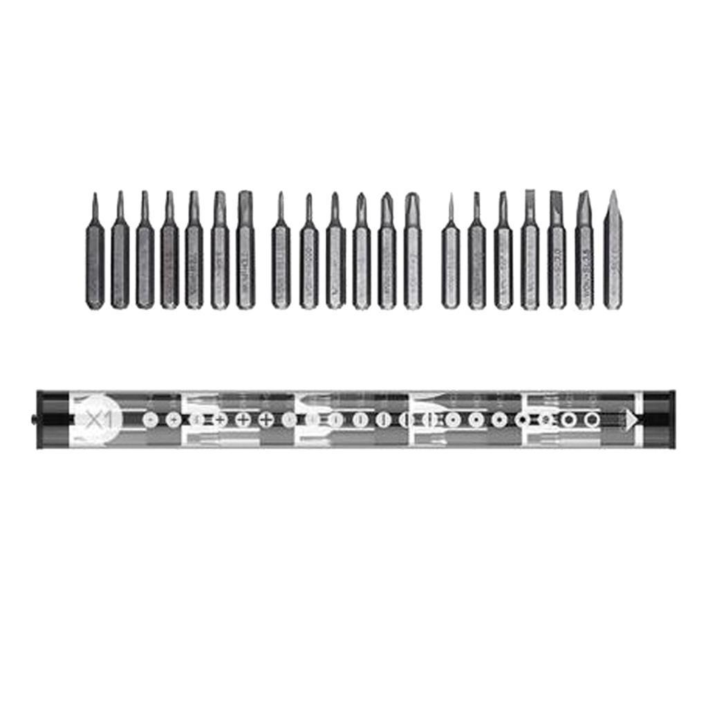 X1+X2+X3 Set Magnetic Screwdriver Bit Screw Driver Head Set for  NEW