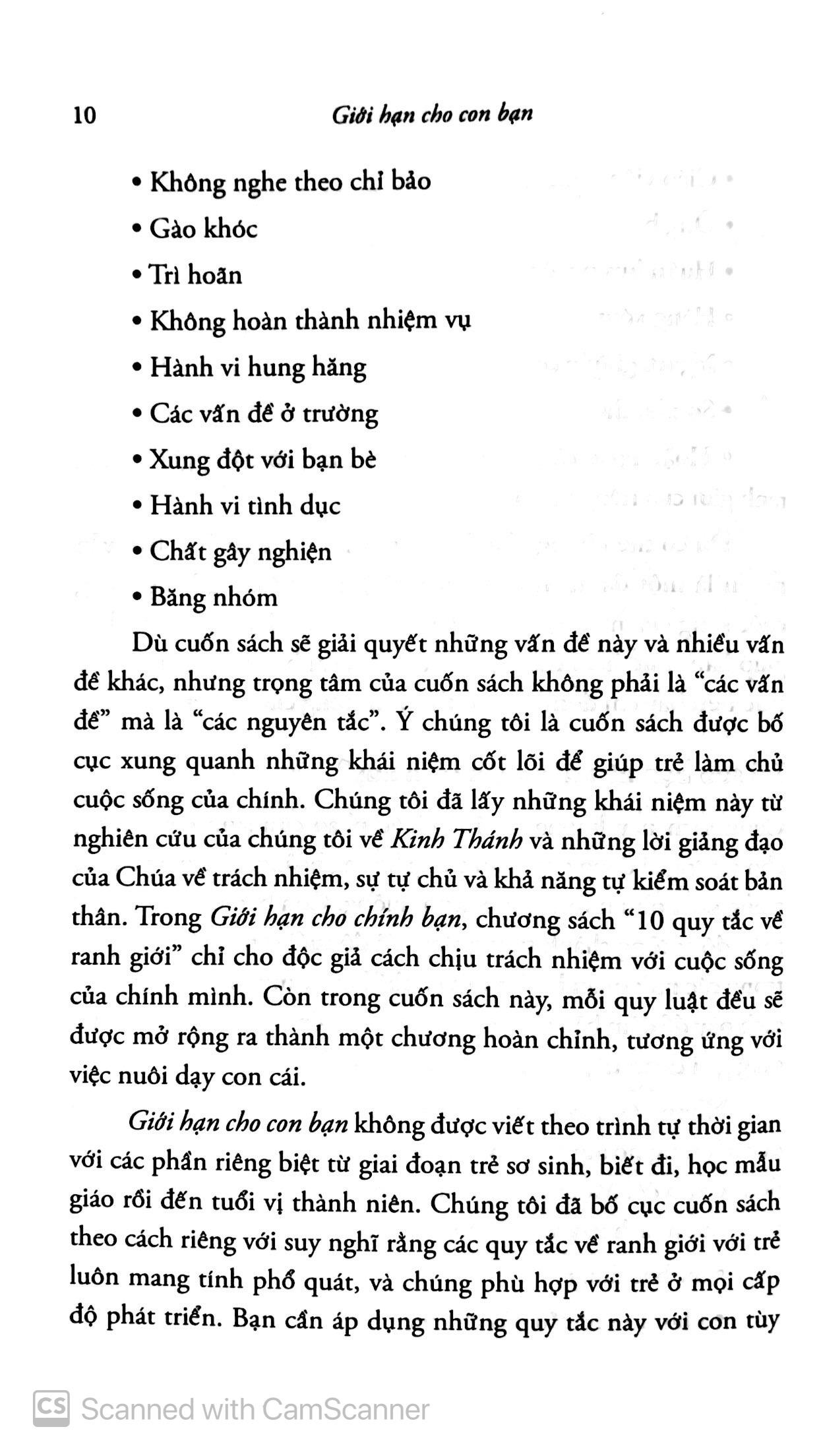 Giới Hạn Cho Con Bạn