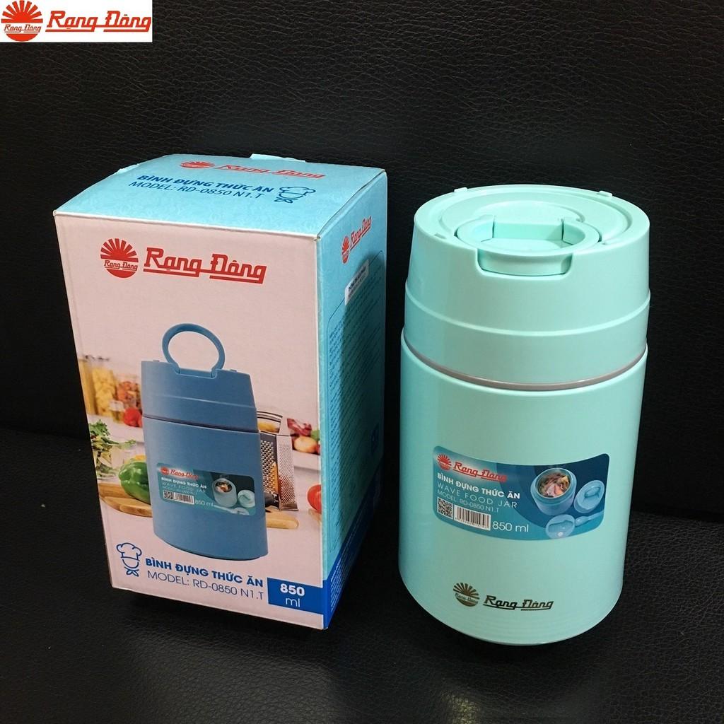 Bình đựng thức ăn giữ nhiệt nóng-lạnh chính hãng Rạng Đông RD 0850 N1.T