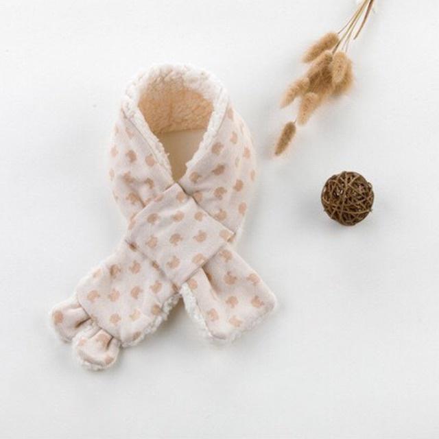 Khăn quàng cổ 100% organic cotton tự nhiên không tẩy nhuộm hóa chất an toàn cho bé sơ sinh