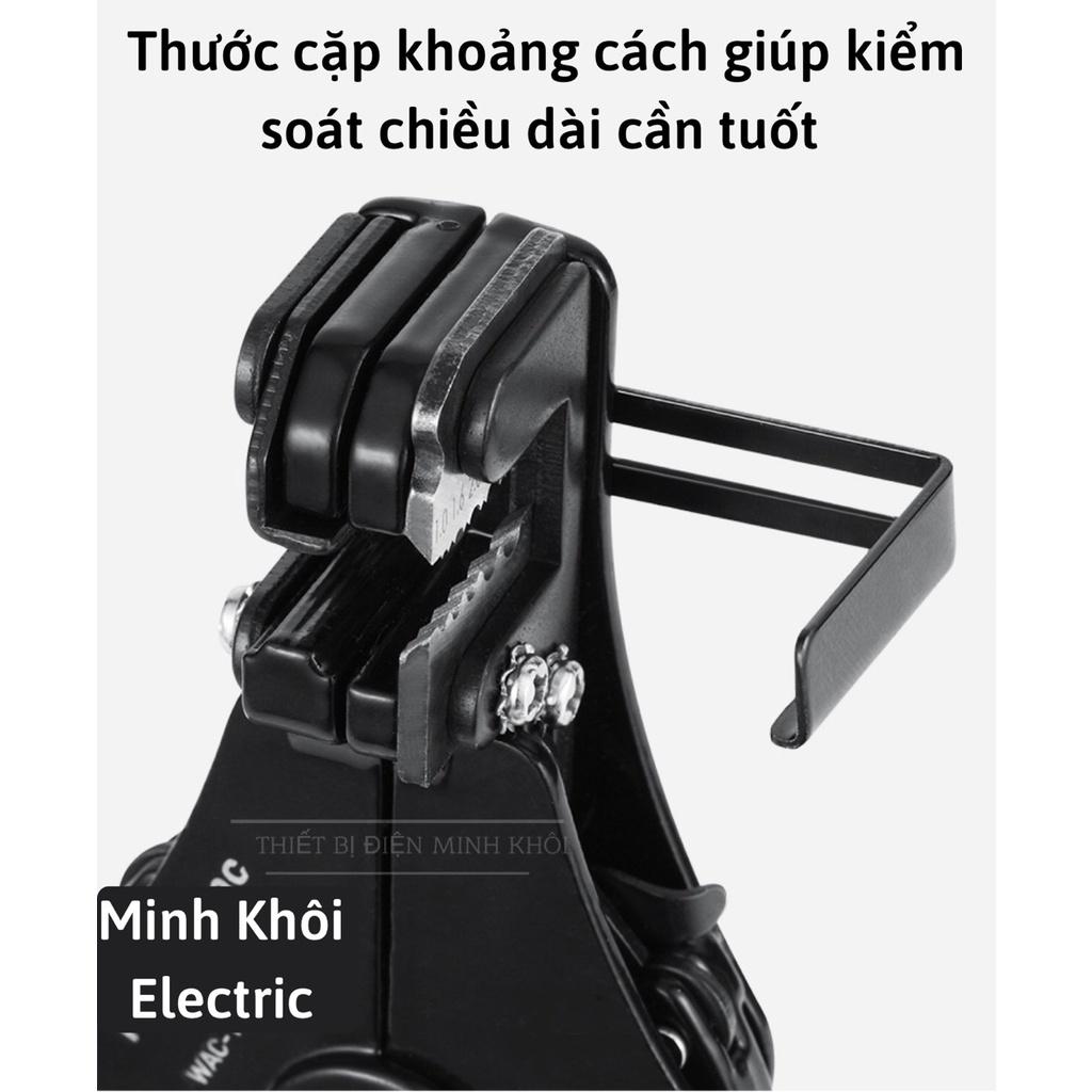Kìm Tuốt Dây Điện, Dây Cáp Tự Động Đa Năng Cao Cấp Rdeer, kìm cắt dây