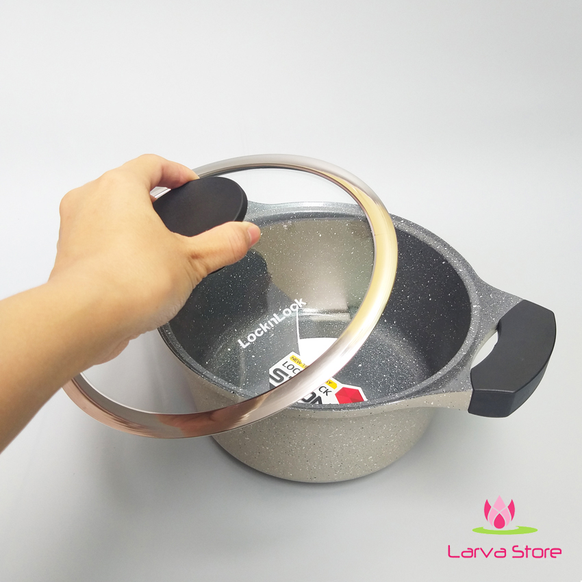 Nồi Đá Cao Cấp LocknLock Stone LCA6202D 20cm