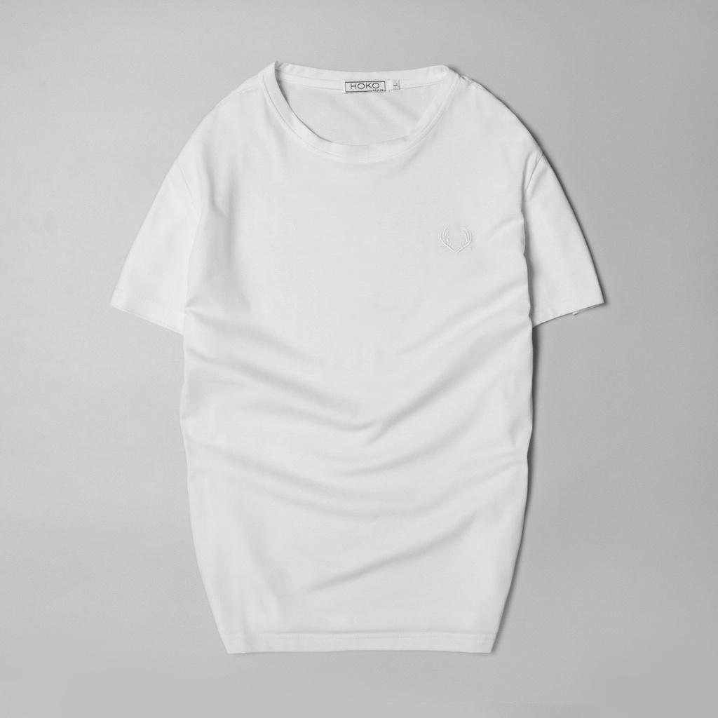Áo Thun Nam Cổ Tròn vải Cotton co giãn dày dặn phông trơn basic tay ngắn nhiều màu THỜI TRANG NAM 1986