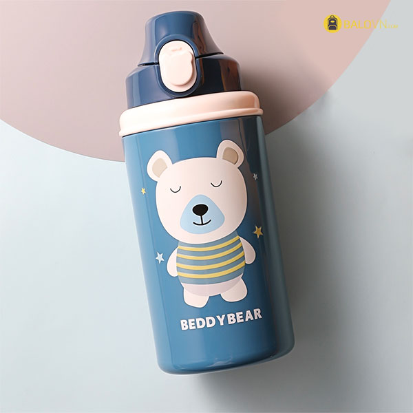 Bình giữ nhiệt cho Bé Trai hoặc Gái 580 ml / Chính hãng 100% BEDDYBEAR / RT105 / phù hợp Bé từ 2 tuổi