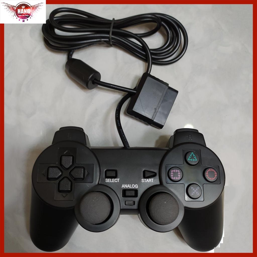 Tay cầm chơi game cho Playstation 2 / Ps2 có rung - Hồ Phạm