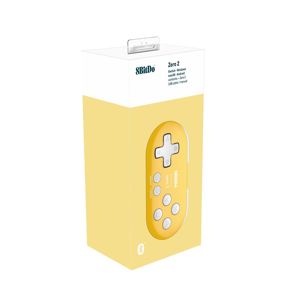 Tay cầm chơi game 8BitDo Zero 2 Bluetooth Gamepad Tương thích với Nintendo Switch Windows Android