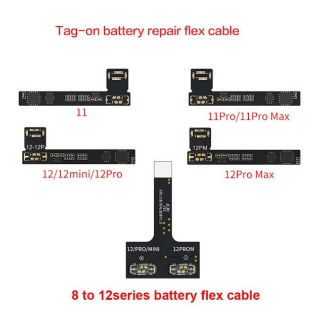 Cáp nối chân pin cho iPhone 12 của box JC V1SE hãng JC