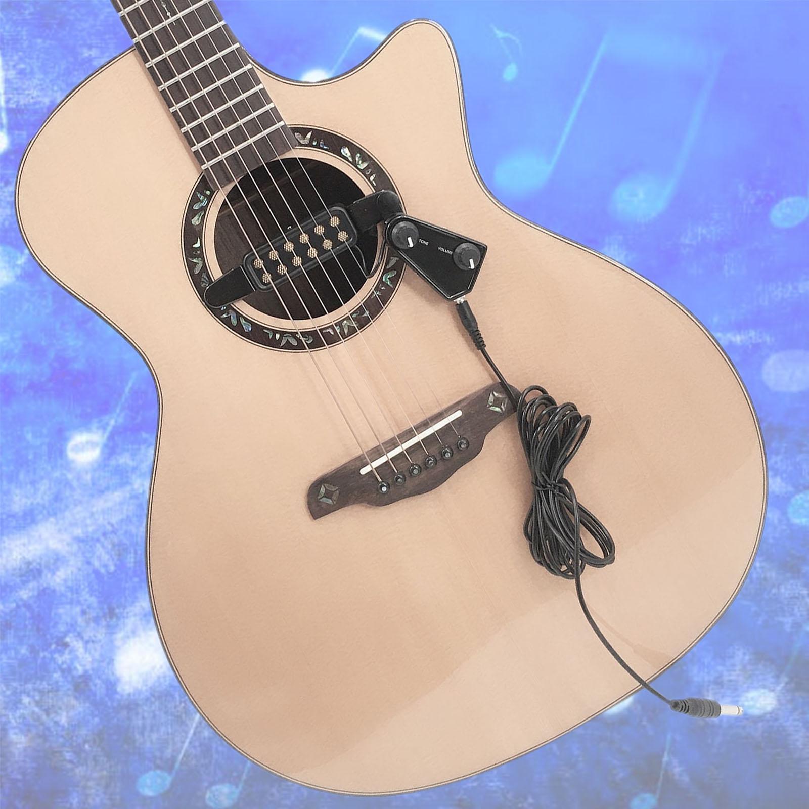 Acoustic Guitar Pickup Bridge Pickup and Volume Parts Accessory Guitar Bridge Pickup