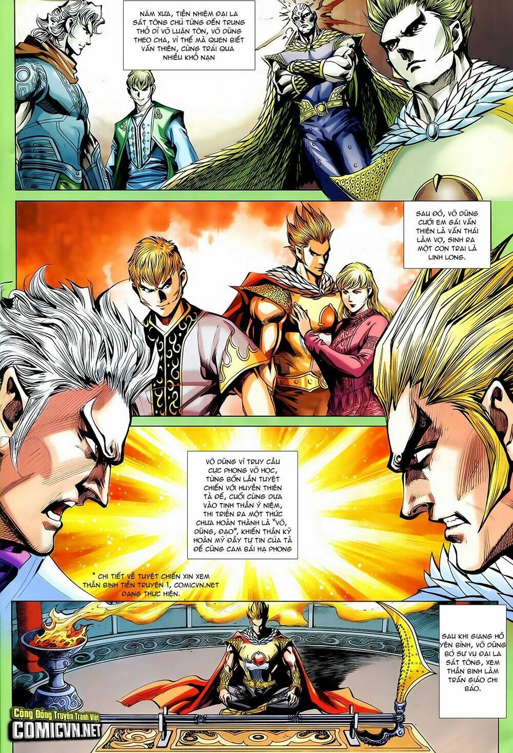 thần binh vấn thiên chapter 32 12