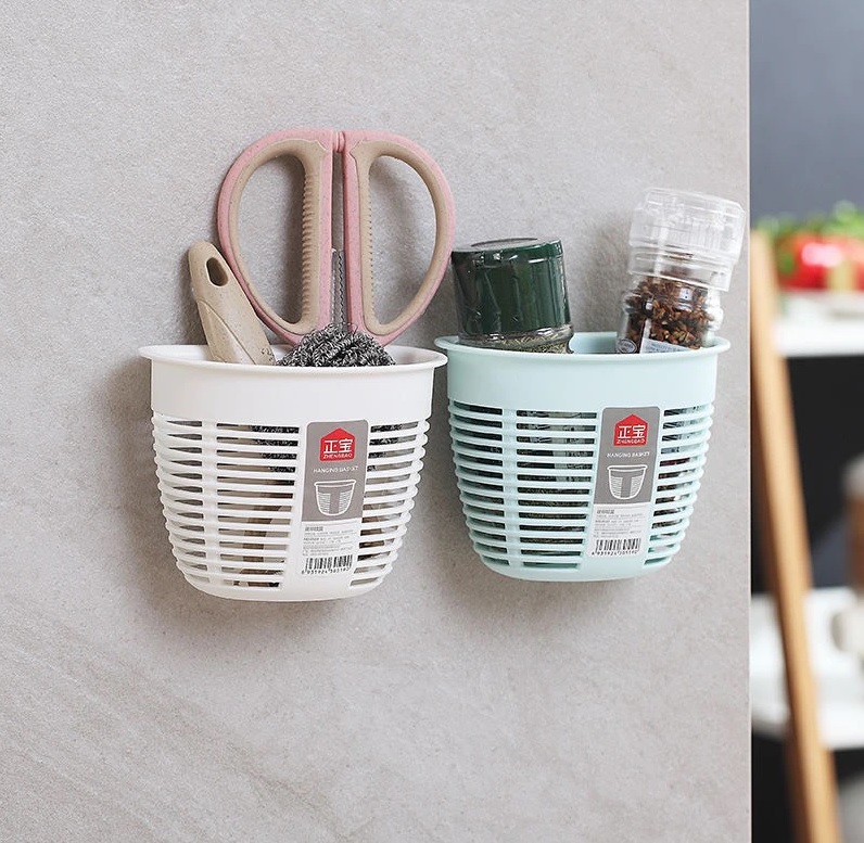 Giỏ đựng đồ mini dán tường