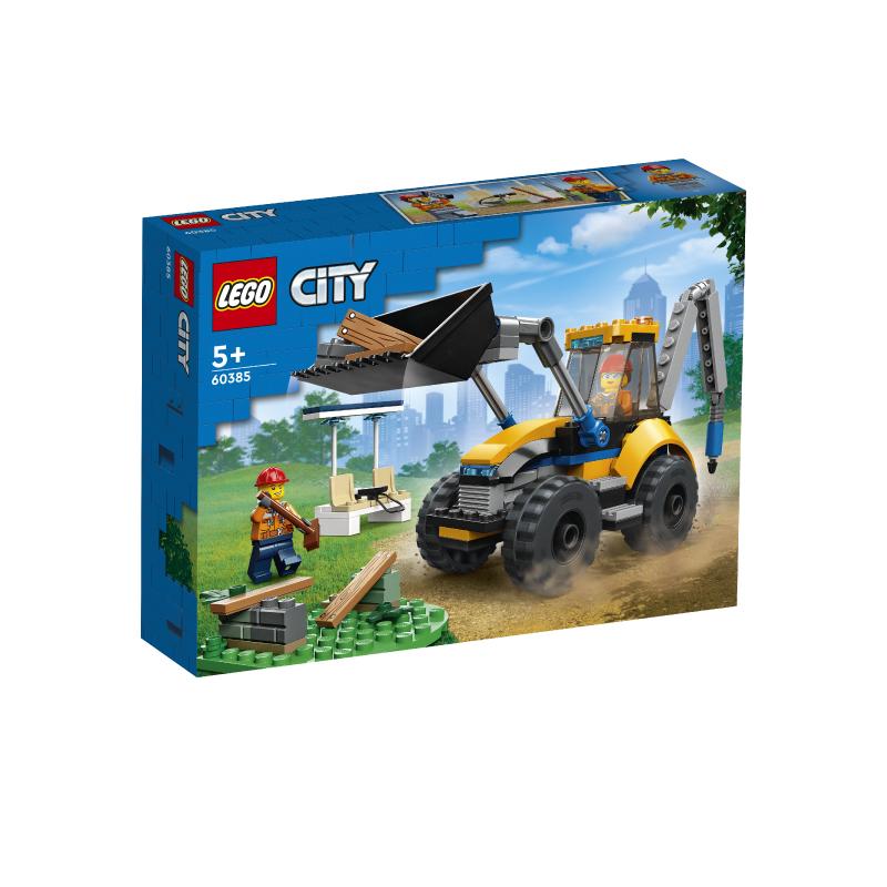 Đồ Chơi Lắp Ráp LEGO City Xe Đào Đất Công Trình 60385 (148 chi tiết)