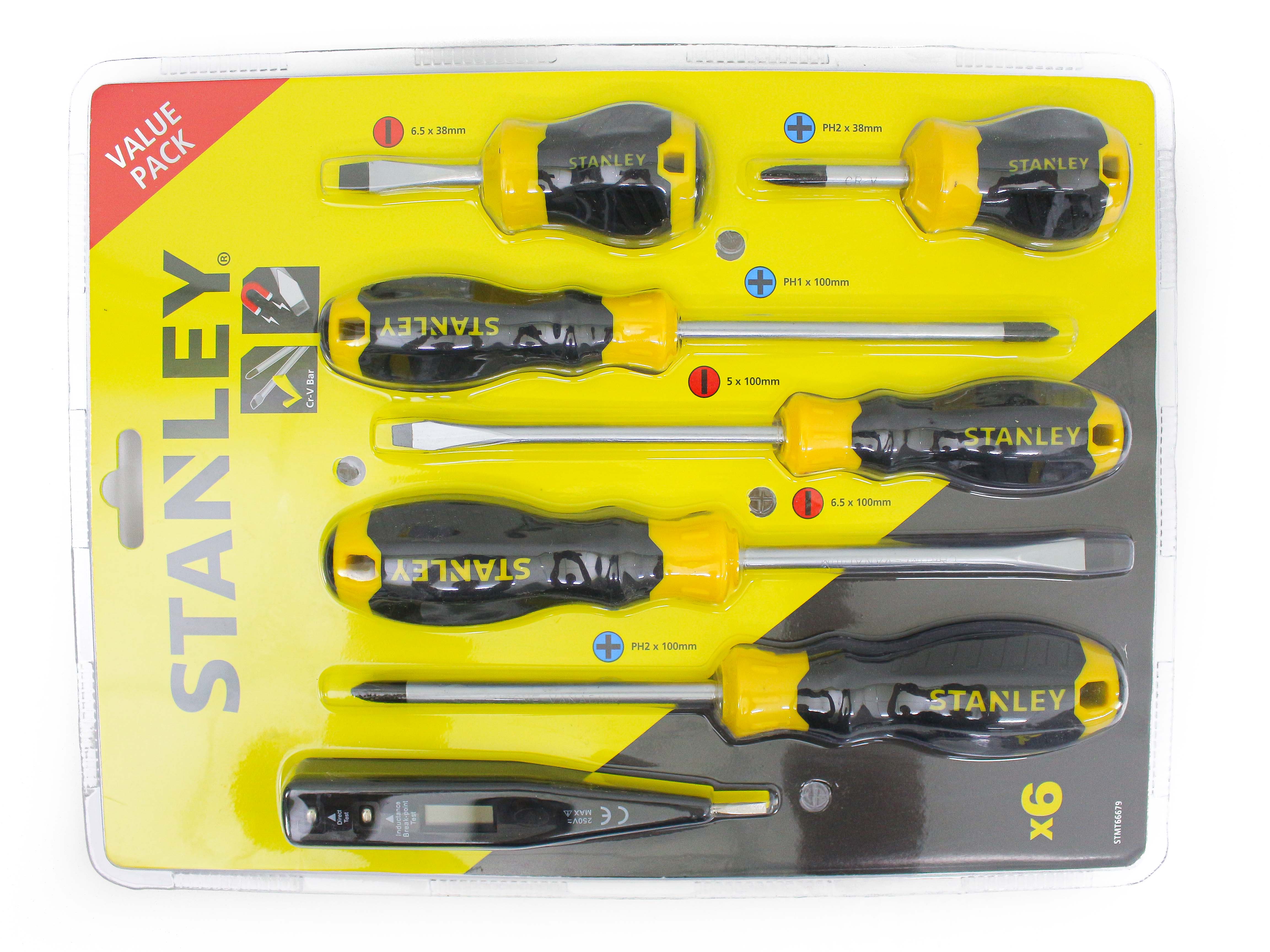 Tua vít bộ 6pc Stanley STMT66679