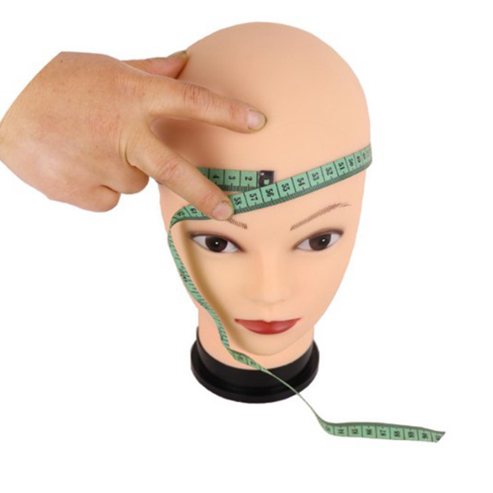 Female Head Model Mannequin Wig Hair Glasses Manikin Display