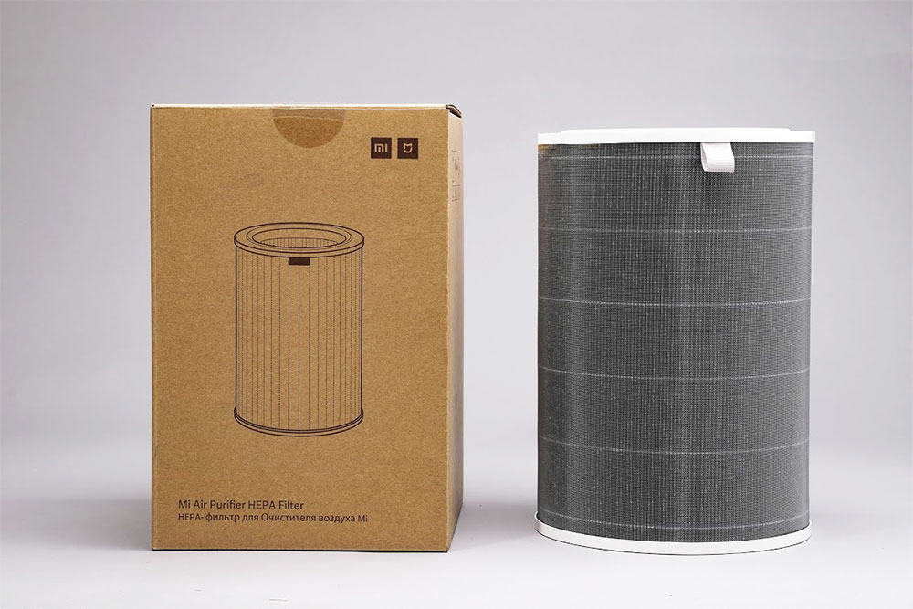 Hình ảnh Lõi Lọc Diệt Khuẩn Cho Máy Lọc Không Khí Xiaomi Mi Air Purifier HEPA Filter Màu Xám - Hàng Chính Hãng