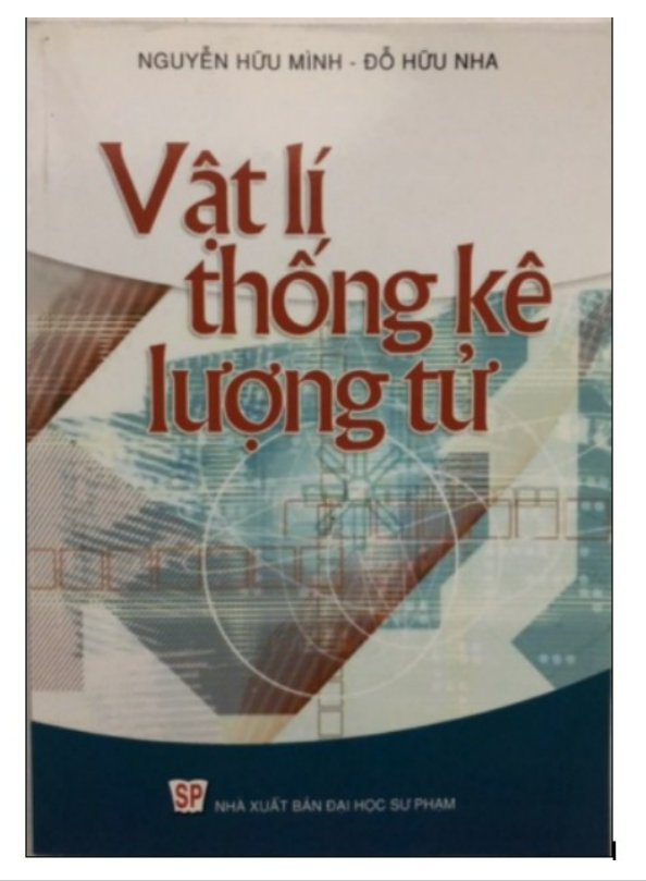 Sách - Vật lí thống kê lượng tử