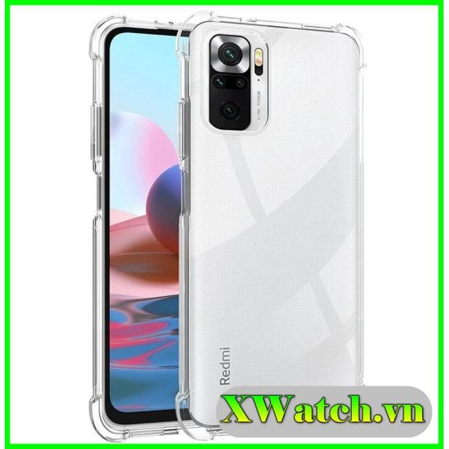 Ốp lưng silicon chống va đập Xiaomi Redmi A1 10C Poco C40 Note 11 pro Mi 11Tpro Redmi 10 Note 10 pro trong suốt