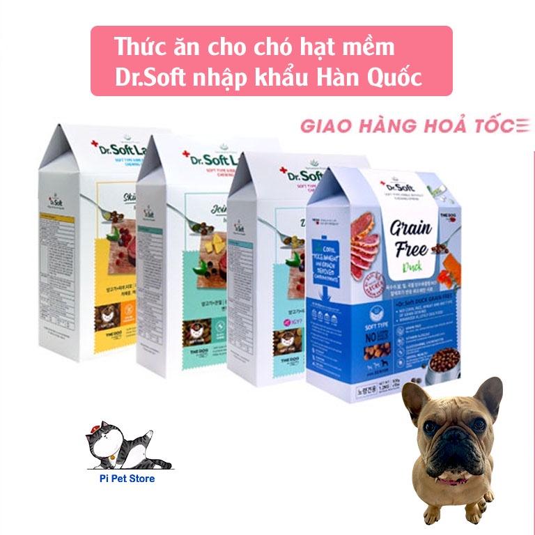 Thức Ăn Hạt Mềm cho Chó vị Cừu nhập khẩu Hàn Quốc Dr.Soft - Hộp 1.2kg