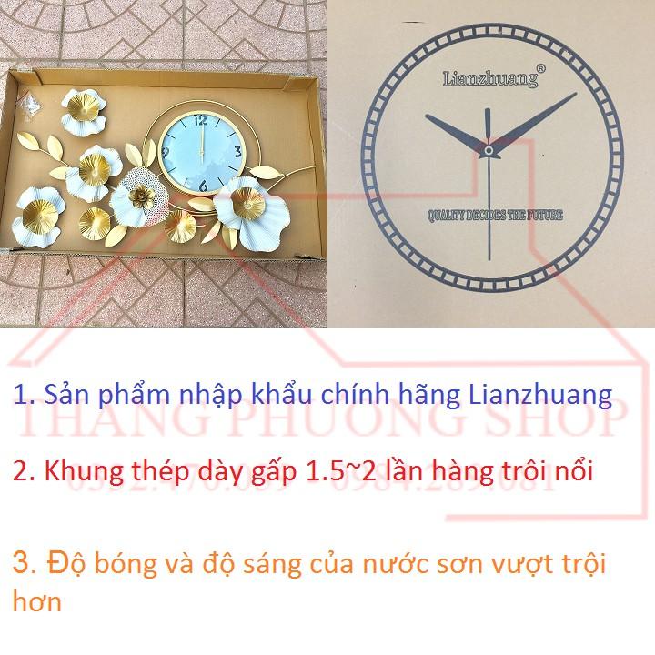 Đồng Hồ Trang Trí Cành Hoa TP-077Y