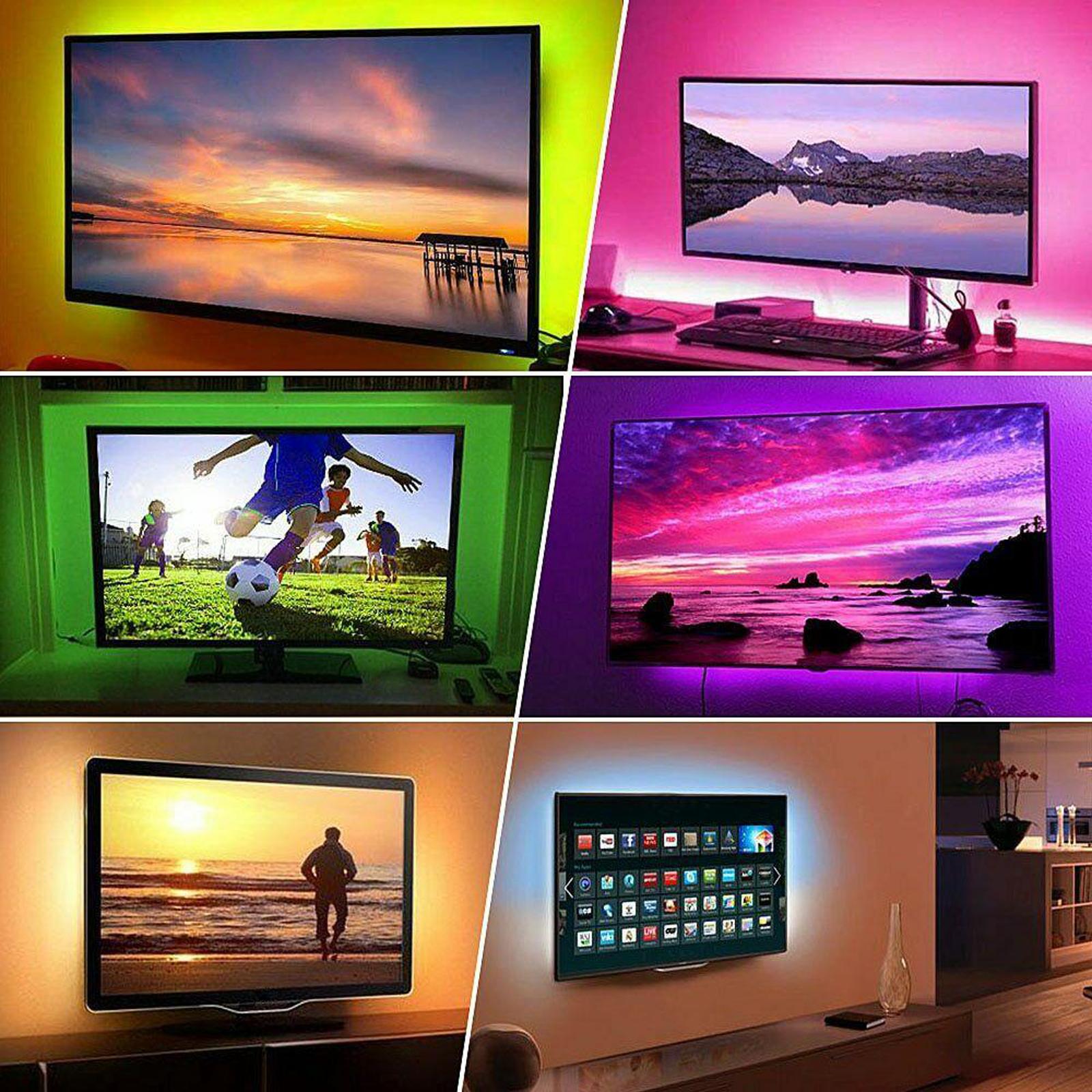 Home DC 12V LED Light Strips TV Decoration Lamp Kit