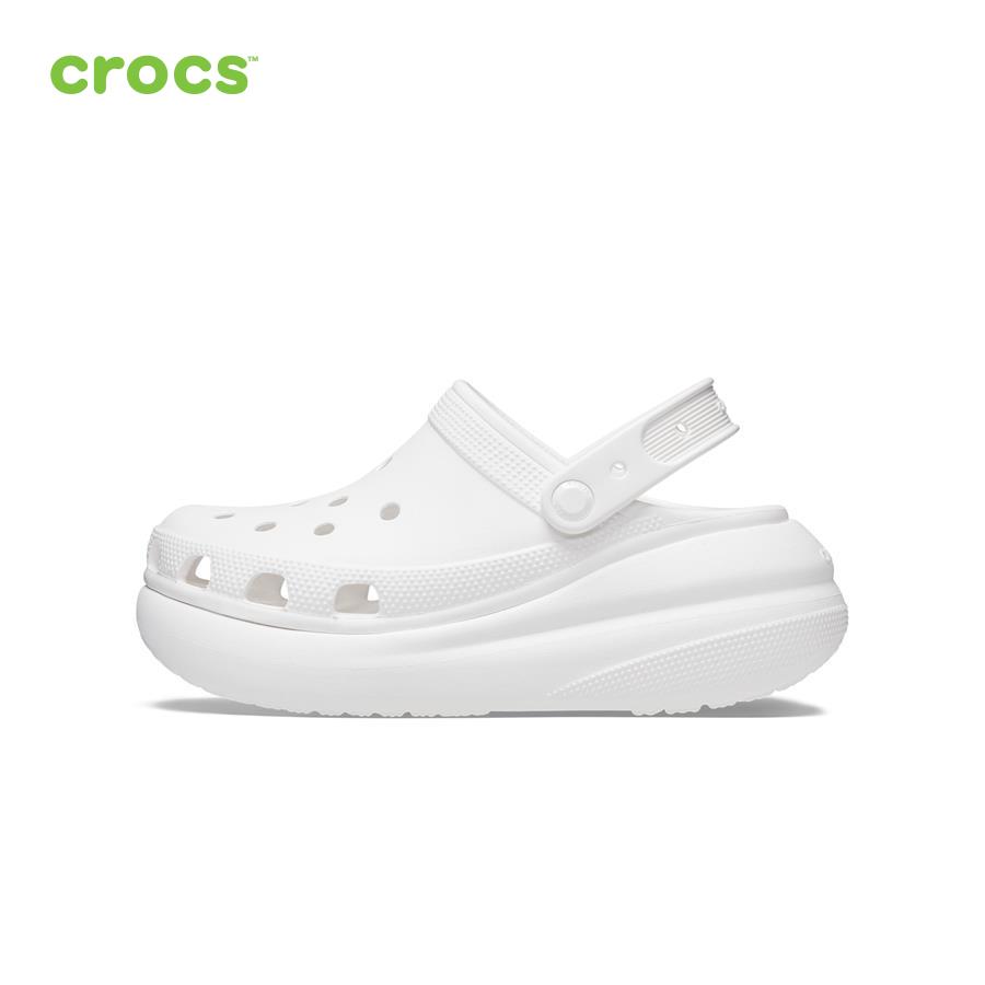 Giày lười unisex Crocs FW Classic Clog U Crush White - 207521-100