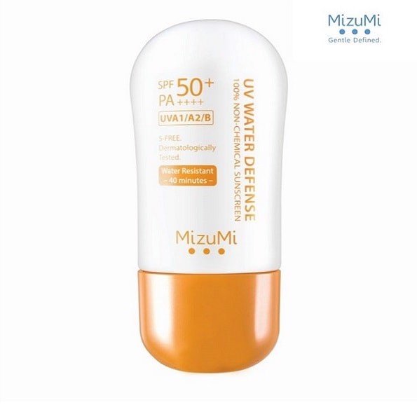 Combo Kem Chống Nắng MizuMi Không Thấm Nước SPF50+ PA++++ 30g Thái Lan + Tăm bông Ola 150 miếng Ba Lan