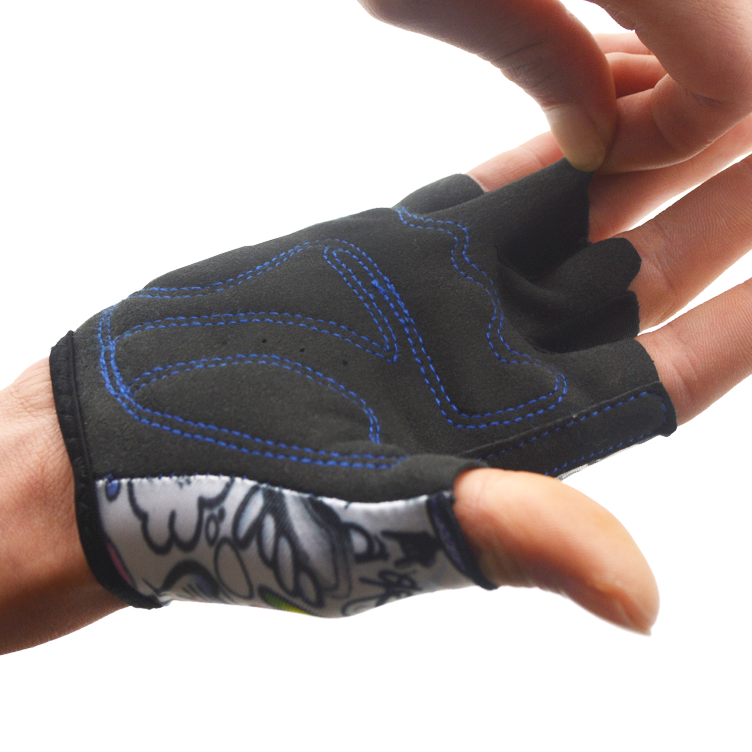 Găng tay đi xe đạp hở ngón cho trẻ em