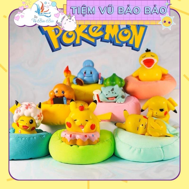 Mô hình Pokemon Elf Sleep Hand Office Aberdeen Sandbag Doll Car Car Car Trang trí
