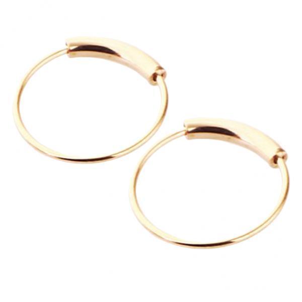 2-7pack 2pcs Nose Ring Nose Hoop Tragus Helix Ear Piercing Steel Ring 6mm Rose