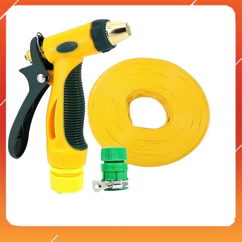 Bộ dây vòi xịt nước rửa xe,tưới cây tăng áp 3 lần 15M 206317