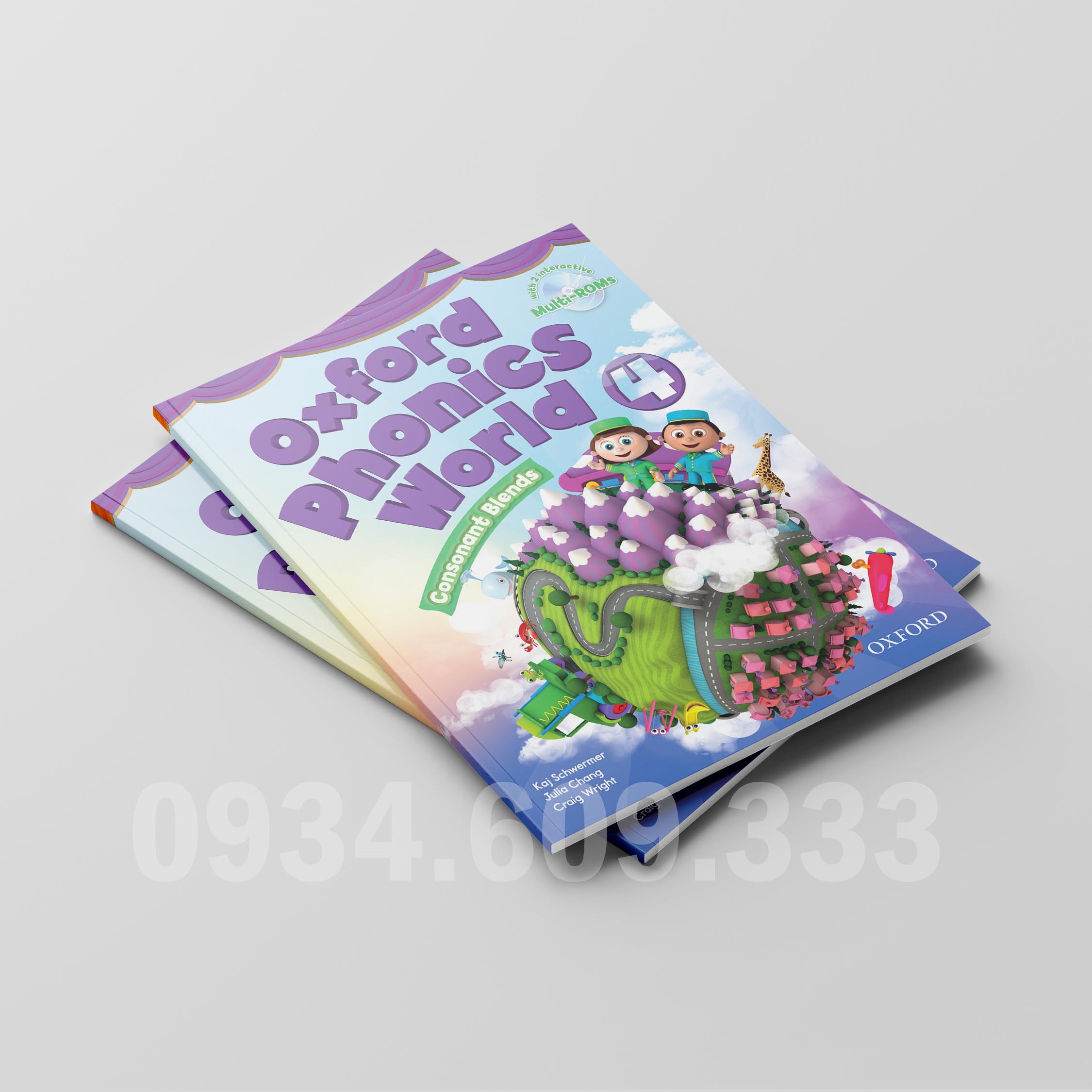 Oxford phonics world full bộ 10 cuốn Student + Workbook level 1-5