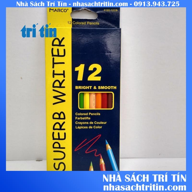 Bút Chì màu 4100 Marco Superb Writer ( 12 / 24 / 36 màu ) hộp giấy