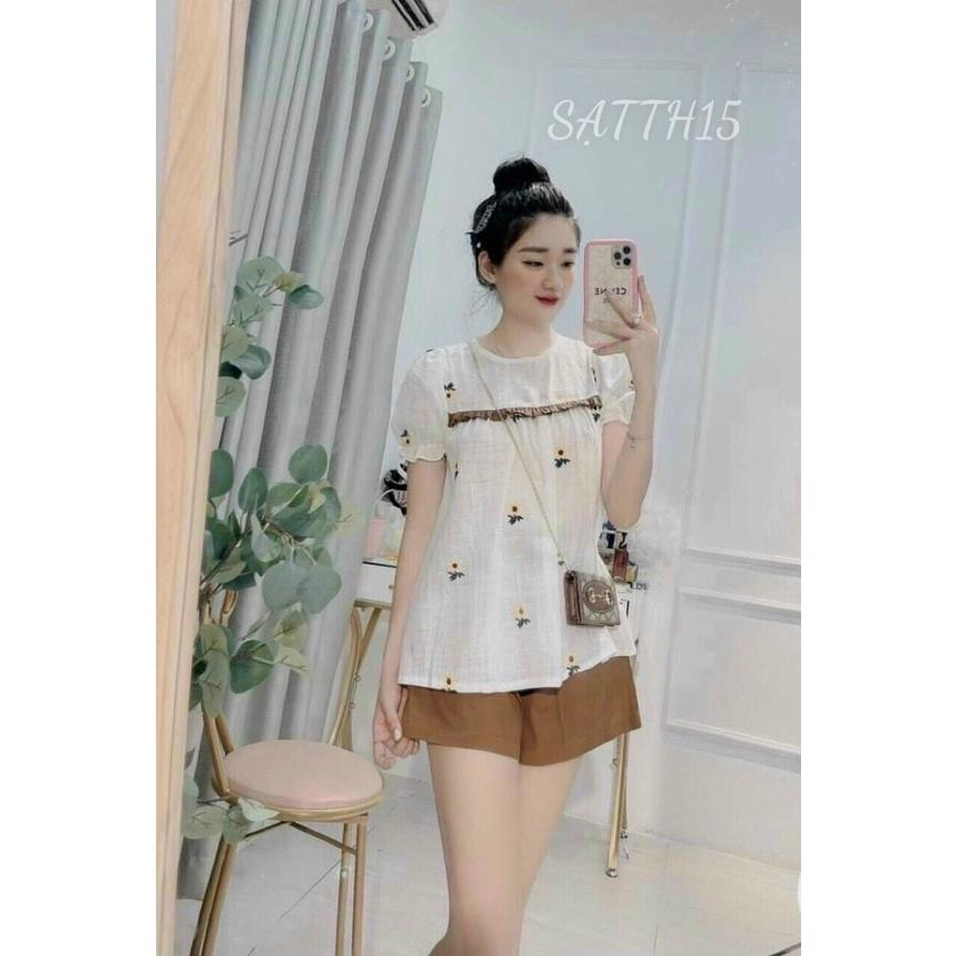 SET ĐŨI ÁO HOA THÊU NỔI