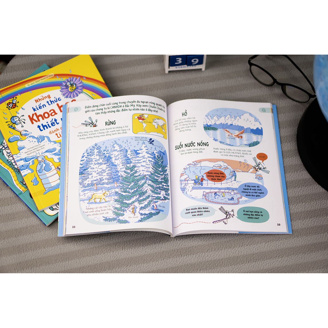 Sách Những Kiến Thức Địa lý Thiết Yếu Dành Cho Học Sinh Tiểu Học