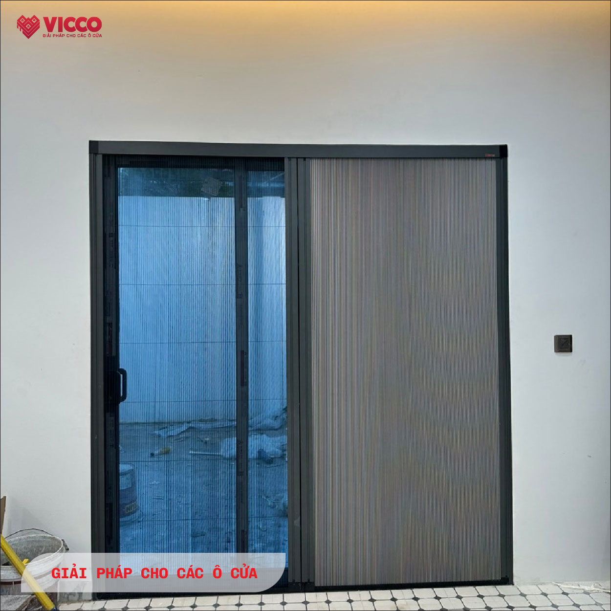 Rèm kiêm lưới chống bụi mịn VICCO MB 0010