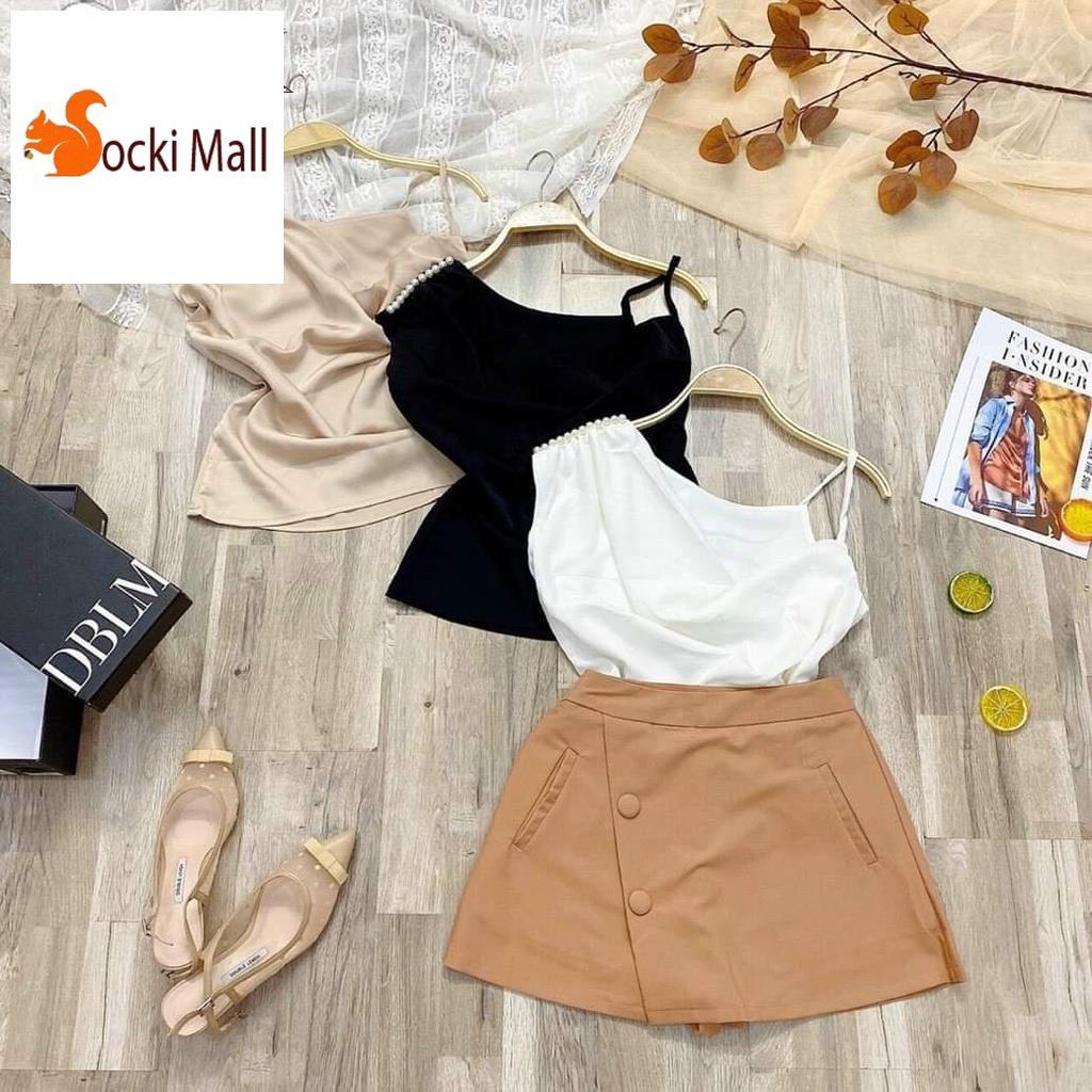 Áo thời trang siêu xinh cho bé gái, kiểu cổ đổ, vai kết hạt điệu đà - Quần áo trẻ em