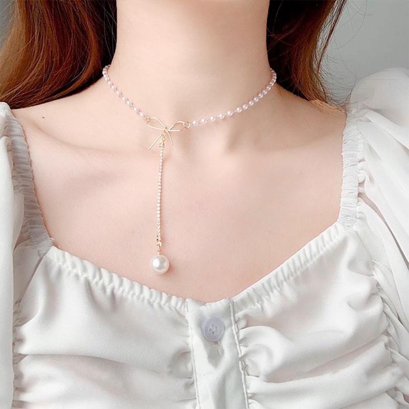 Vòng cổ đính đá lấp lánh