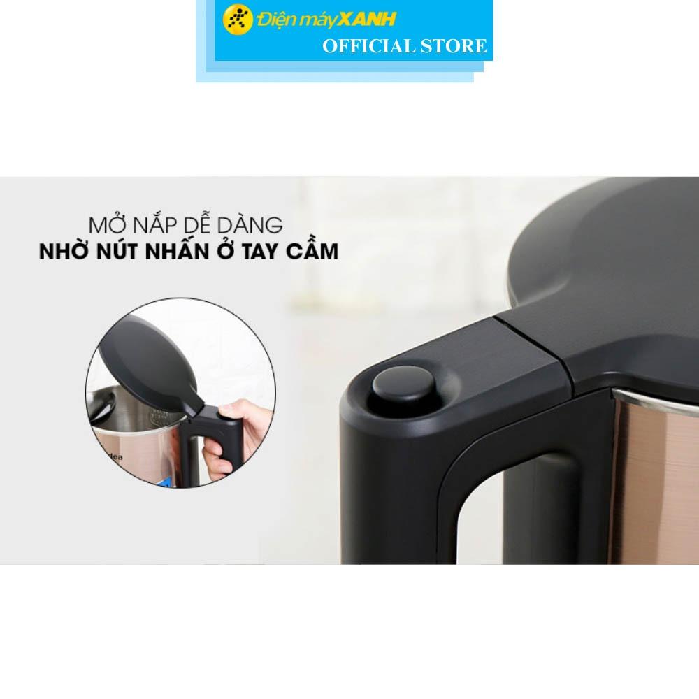Bình đun siêu tốc Midea MK-317DW - Hàng Chính Hãng