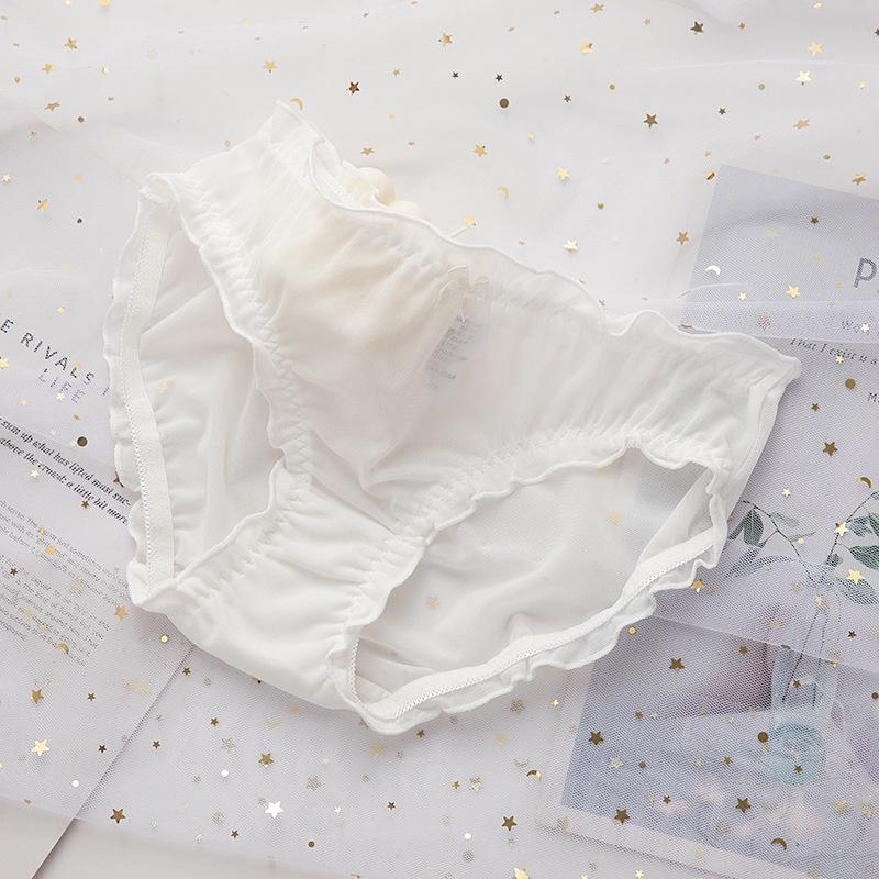 Quần lót nữ lưới viền nhún điệu đà sexy QLN01