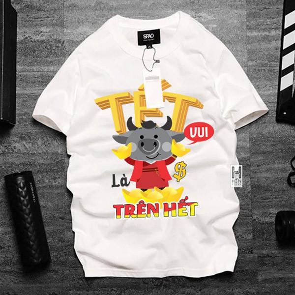 Áo thun trẻ em TẾT | Áo bé trai bé gái TẾT LÀ TRÊN HẾT siêu đẹp