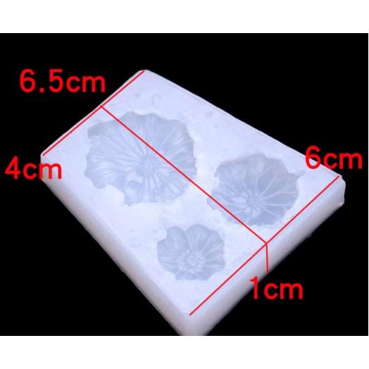 Khuôn Silicon Rau Câu Lá Sen Nhỏ