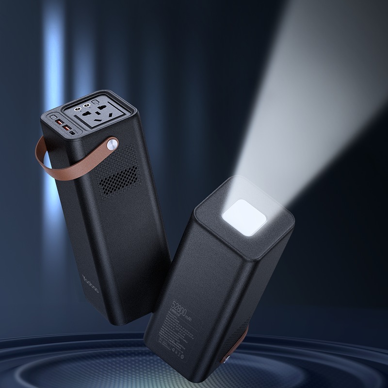 Trạm sạc dự phòng 220V 52800mAh Yoobao EN200W 200W Sạc nhanh PD3.0 &amp; QC3.0 dùng nhiều thiết bị điện thoại laptop PD65W - Hàng chính hãng