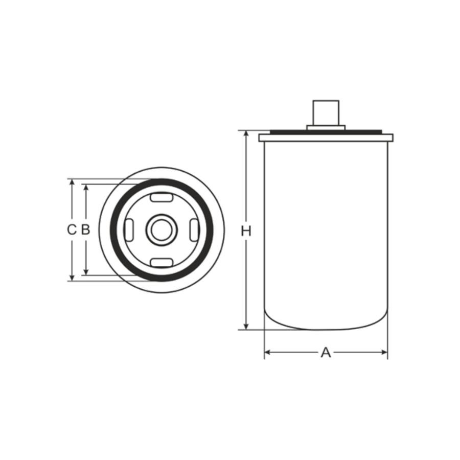 Lọc dầu động cơ SCT-GERMANY SM 5086 xe Audi A4 1.8 2009-2012, A6 2.0 2011-, Q5 2.0 2008-; Volkswagen CC 2.0 2011-2016, Scirocco 2.0 2008