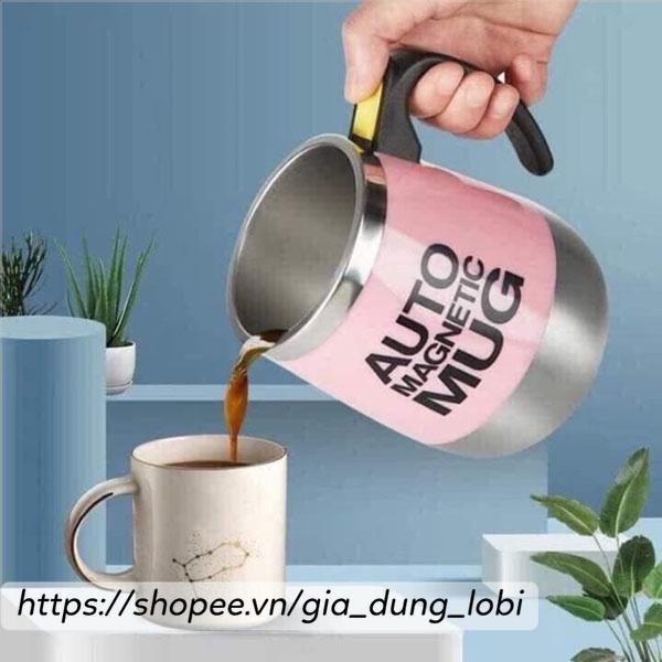 Cốc tự khuấy 400ml cốc pha cà phê tự động Self Stirring Mug