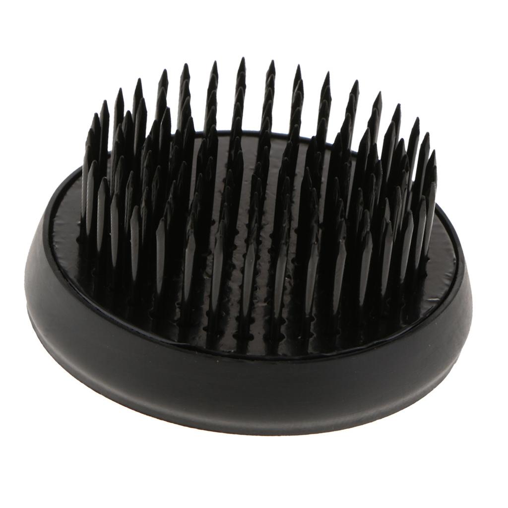 Assorted Ikebana  Flower Frog Arrangment Black 50mm  Dia