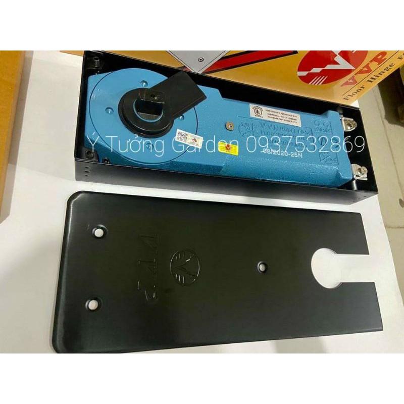 Bản lề sàn thủy lực, bản lề sàn cửa kính màu đen