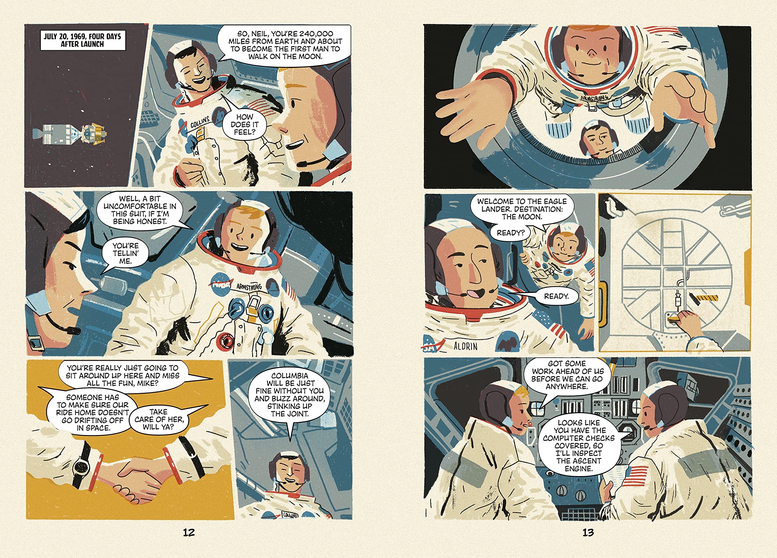 Who Was The First Man On The Moon?: Neil Armstrong: A Who HQ Graphic Novel
